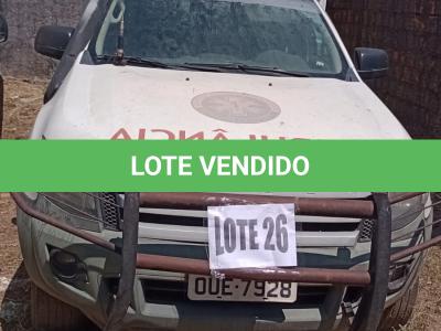 LOTE 026 - CAMIONETA AMBULÂNCIA FORD