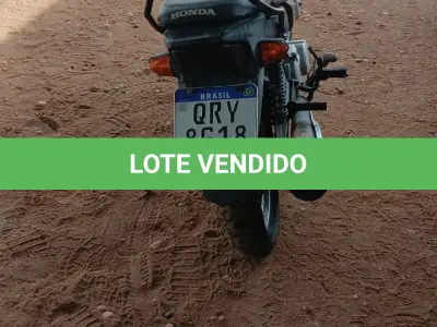 LOTE 002 - MOTO HONDA 