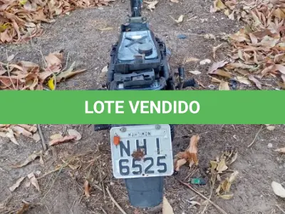 LOTE 003 - HONDA POP 100 2007/2008