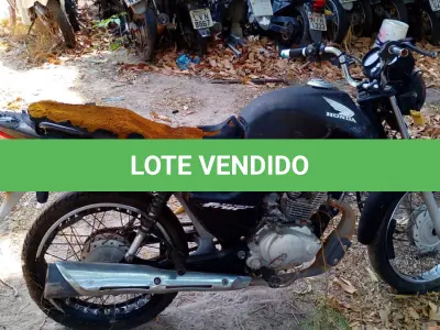 LOTE 004 - HONDA CG 125 FAN ES 2010