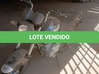 LOTE 001 - HONDA CG 150 TITAN/2008