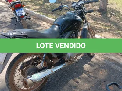 LOTE 002 - HONDA/CG 125 FAN KS NIK7755