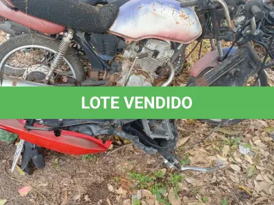 LOTE 016 - SUCATA HONDA CG 125 2002