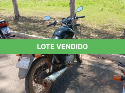 LOTE 002 - HONDA/CG 125 FAN KS NIK7755