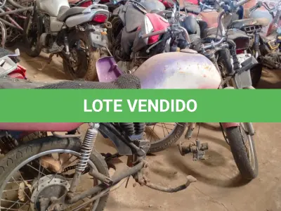LOTE 001 - SUCATA HONDA CG 125 1999