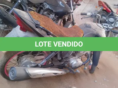 LOTE 002 - HONDA CG 150 FAN 2012