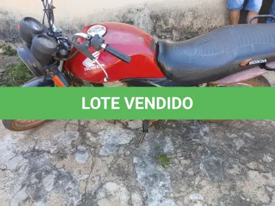 LOTE 001 - HONDA/CG 125 FAN KS NIK9596