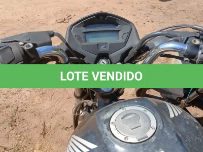 LOTE 009 - HONDA CG 160 START 2018