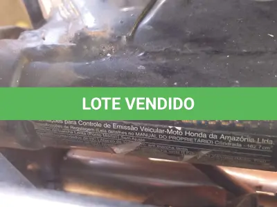 LOTE 004 - HONDA CG 160 FAN ESDI 2016