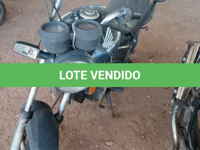 LOTE 007 - HONDA CG 125 FAN KS 2012/2013