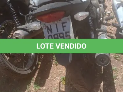 LOTE 006 - HONDA CG 125 FAN KS 2010