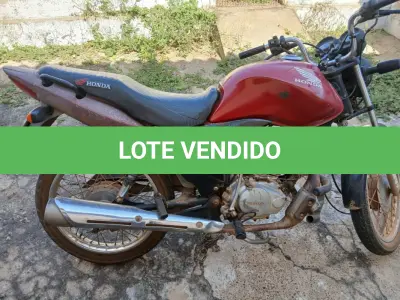 LOTE 001 - HONDA/CG 125 FAN KS NIK9596