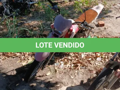 LOTE 009 - YAMAHA XTZ 125K 2008