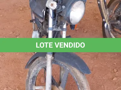 LOTE 007 - HONDA CG 125 FAN KS 2012/2013