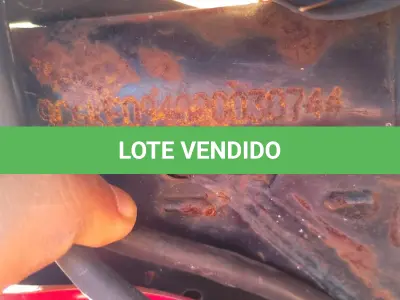 LOTE 009 - YAMAHA XTZ 125K 2008
