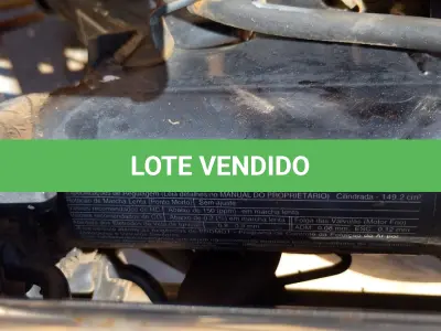 LOTE 002 - HONDA CG 150 FAN 2012