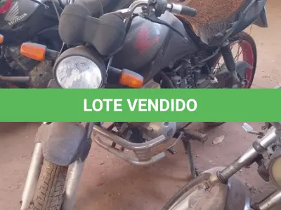LOTE 002 - HONDA CG 150 FAN 2012