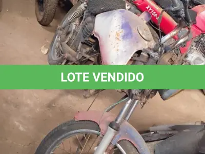 LOTE 001 - SUCATA HONDA CG 125 1999