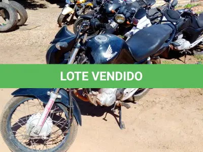LOTE 009 - HONDA CG 160 START 2018