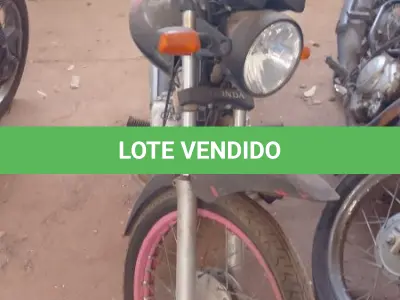 LOTE 002 - HONDA CG 150 FAN 2012