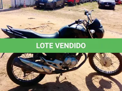 LOTE 009 - HONDA CG 160 START 2018