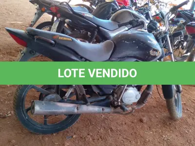 LOTE 007 - HONDA CG 125 FAN KS 2012/2013