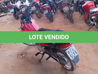 LOTE 010 - HONDA POP 100 2015