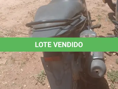 LOTE 009 - HONDA CG 160 START 2018