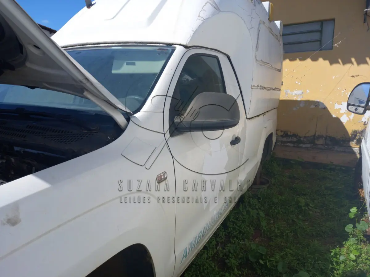 LOTE 012 - I/VW AMBULÂNCIA AMAROK