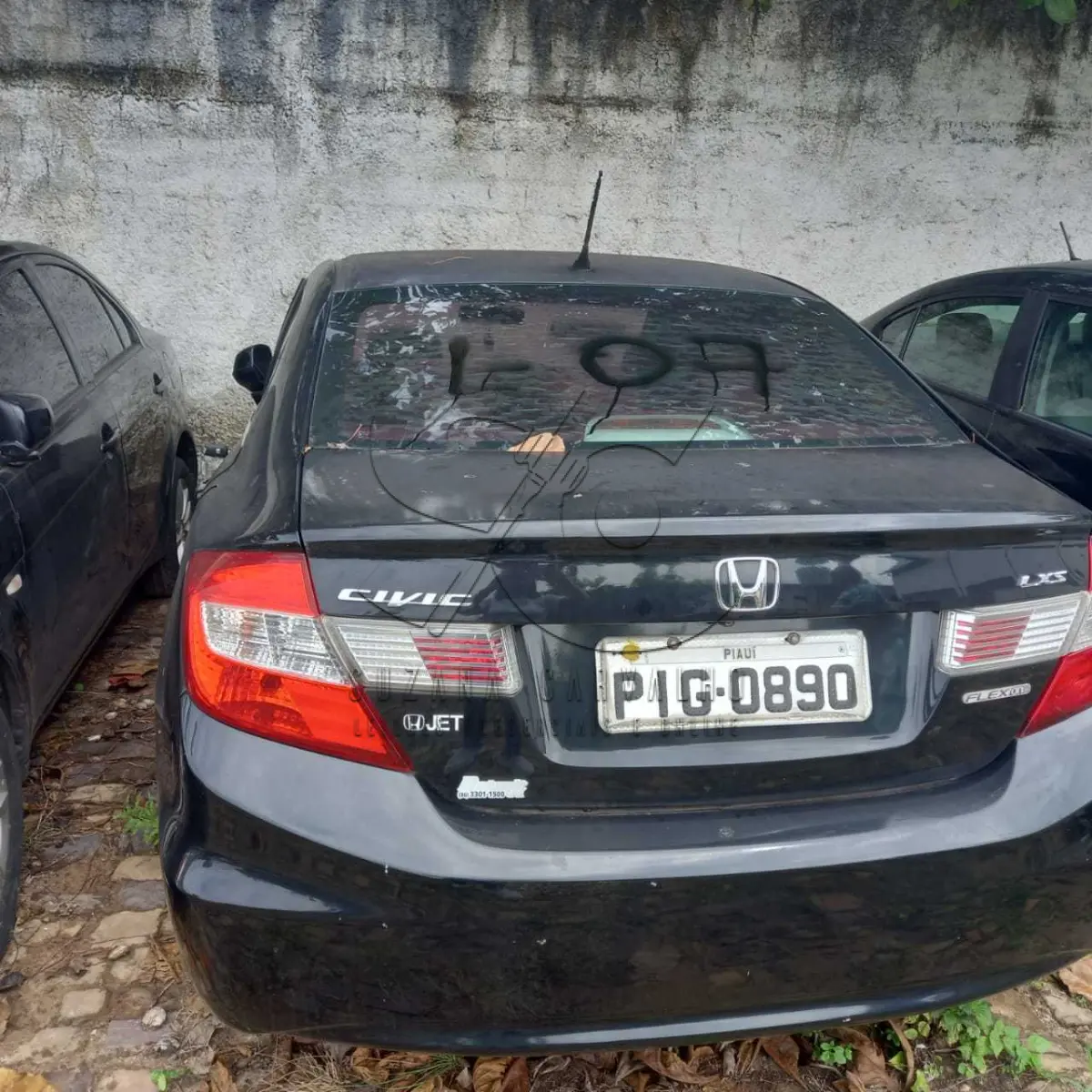 LOTE 007 - HONDA/CIVIC LXS AT