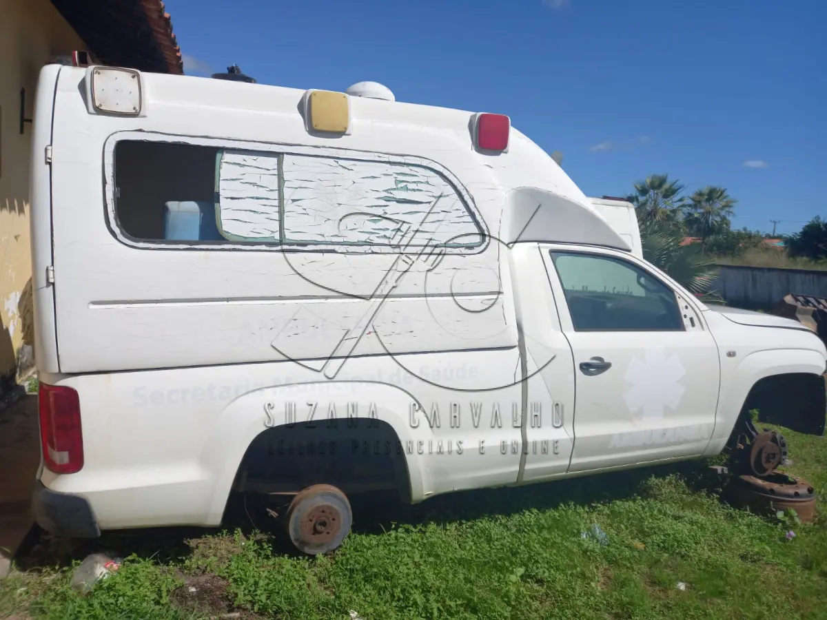 LOTE 012 - I/VW AMBULÂNCIA AMAROK