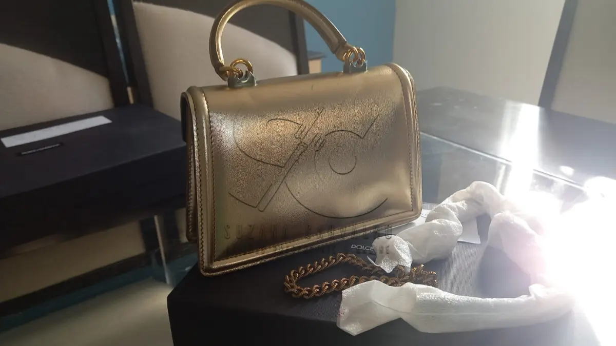 LOTE 005 - BOLSA/SANDÁLIA D&GABBANA ORIGINAIS