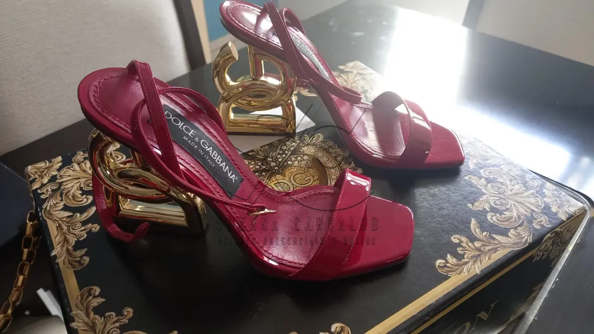 LOTE 001 - BOLSA/SANDÁLIA D&GABBANAORIGINAIS