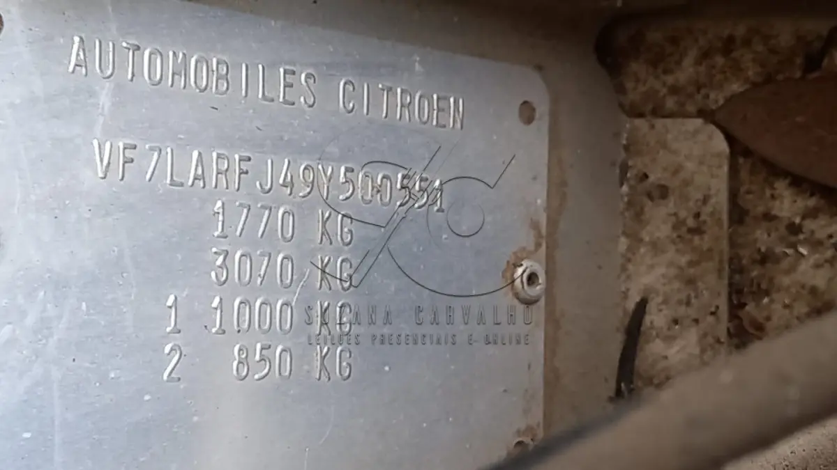 LOTE 017 - VEÍCULO CITROEN C4 20 VTR