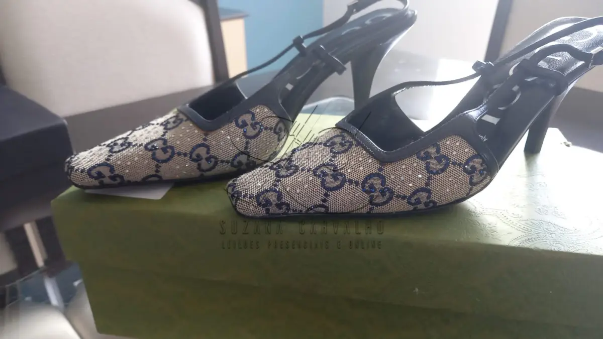 LOTE 004 - BOLSA/SAPATO D&G/ GUCCI ORIGINAIS