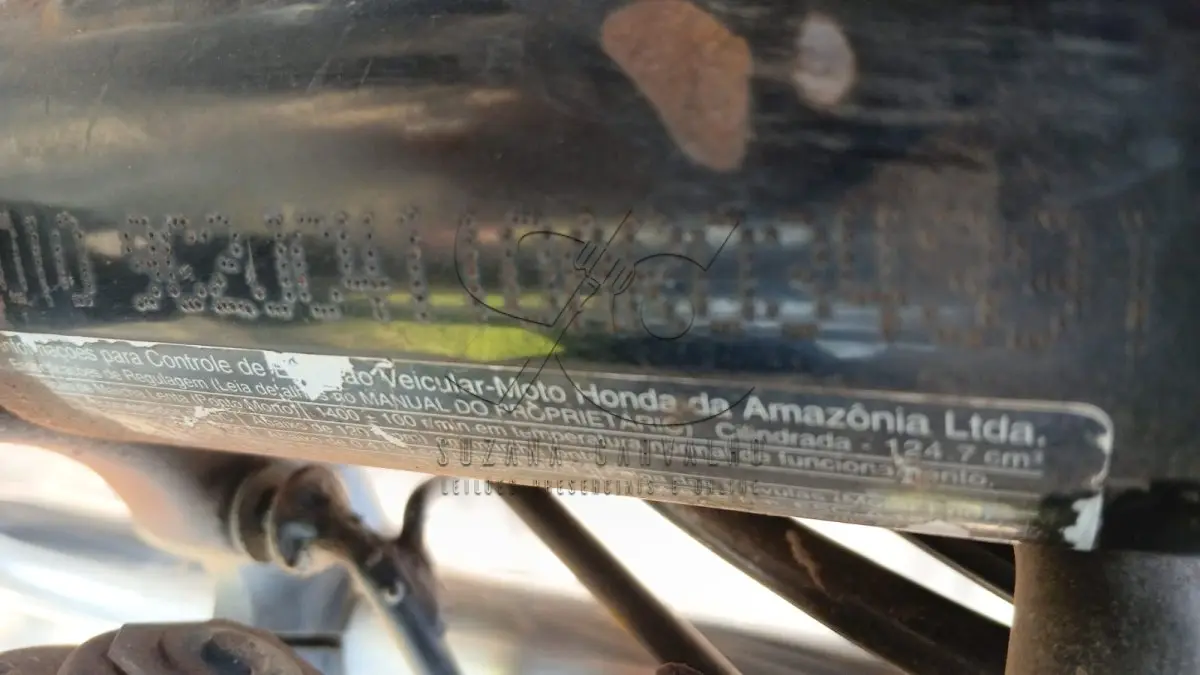 LOTE 002 - HONDA/CG 125 FAN KS NIK7755