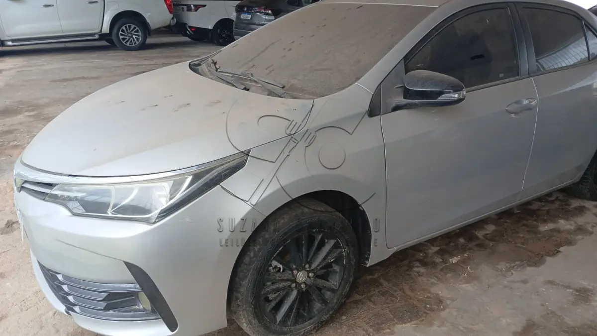 LOTE 001 - SUSPENSO POR DECISÃO JUDICIAL TOYOTA COROLLA