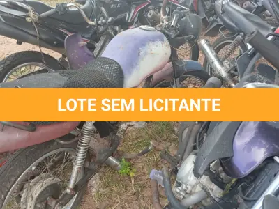 LOTE 015 - SUC.HONDA CG125  NÃOVENDIDO