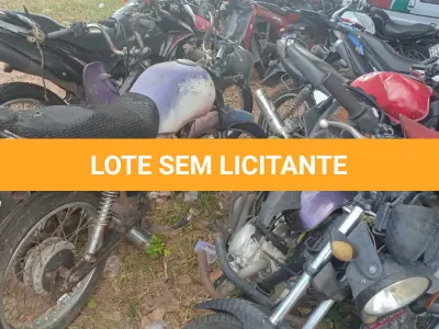 LOTE 015 - SUC.HONDA CG125  NÃOVENDIDO