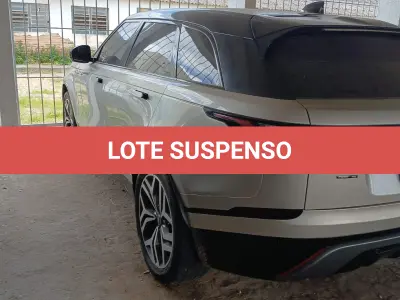 LOTE 009 - SUSPENSO POR DECISÃO JUDICIAL I LROVER VELAR P250 SE RDYN