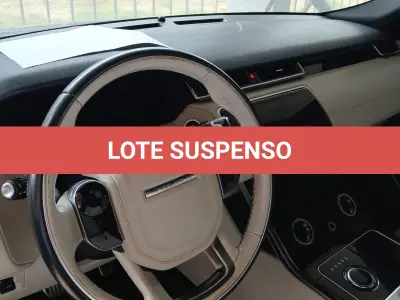 LOTE 009 - SUSPENSO POR DECISÃO JUDICIAL I LROVER VELAR P250 SE RDYN