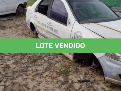 LOTE 001 - SUCATA FIAT SIENA FLEX