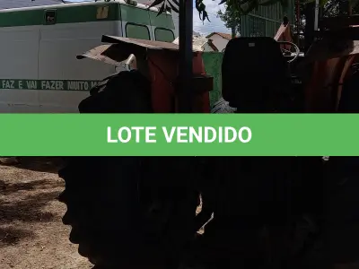 LOTE 026 - TRATOR S/RODAS M.FERGUSON