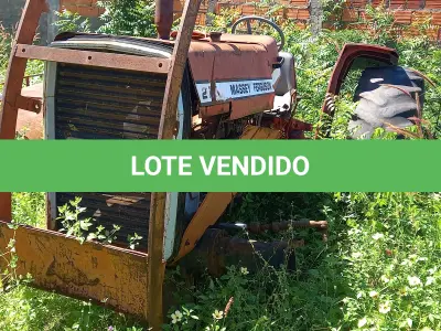 LOTE 011 - TRATOR, CAÇAMBA, COLETORA