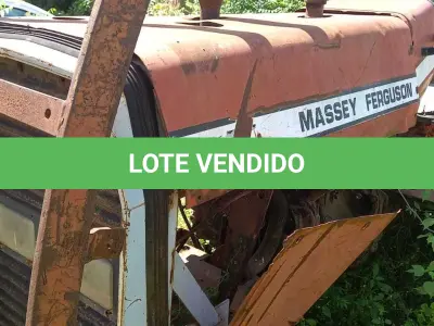 LOTE 011 - TRATOR, CAÇAMBA, COLETORA