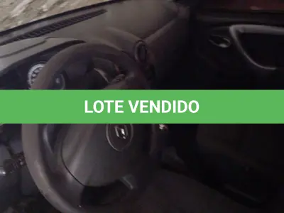 LOTE 001 - VEÍCULO RENAULT SANDERO