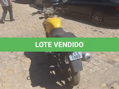 LOTE 001 - MOTO HONDA