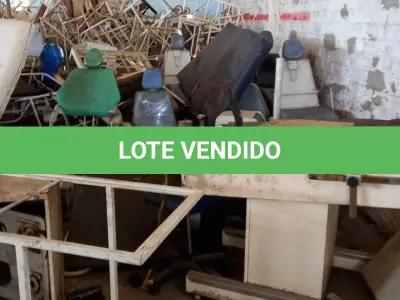 LOTE 003 - SUCATAS MATERIAL HOSPITALAR
