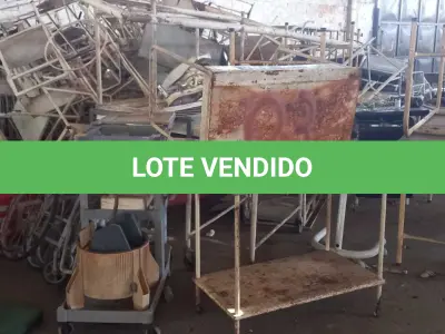 LOTE 003 - SUCATAS MATERIAL HOSPITALAR