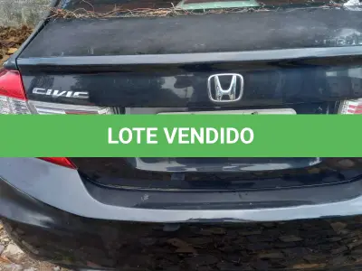 LOTE 004 - HONDA/CIVIC LXR